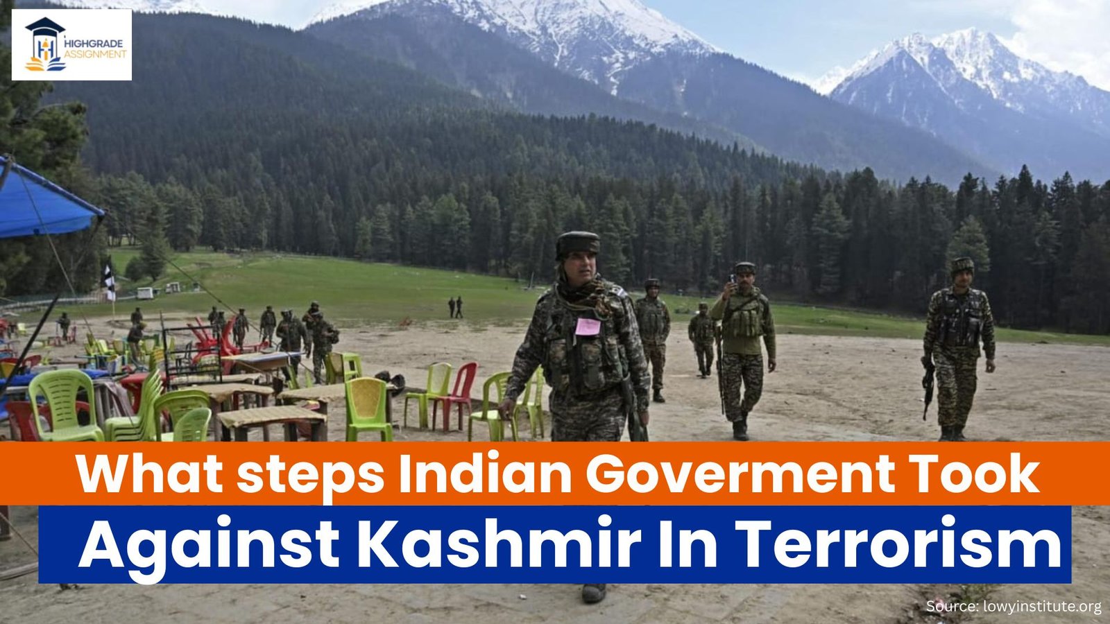 Read more about the article Indian Government’s Actions Against Terrorism in Kashmir in Past