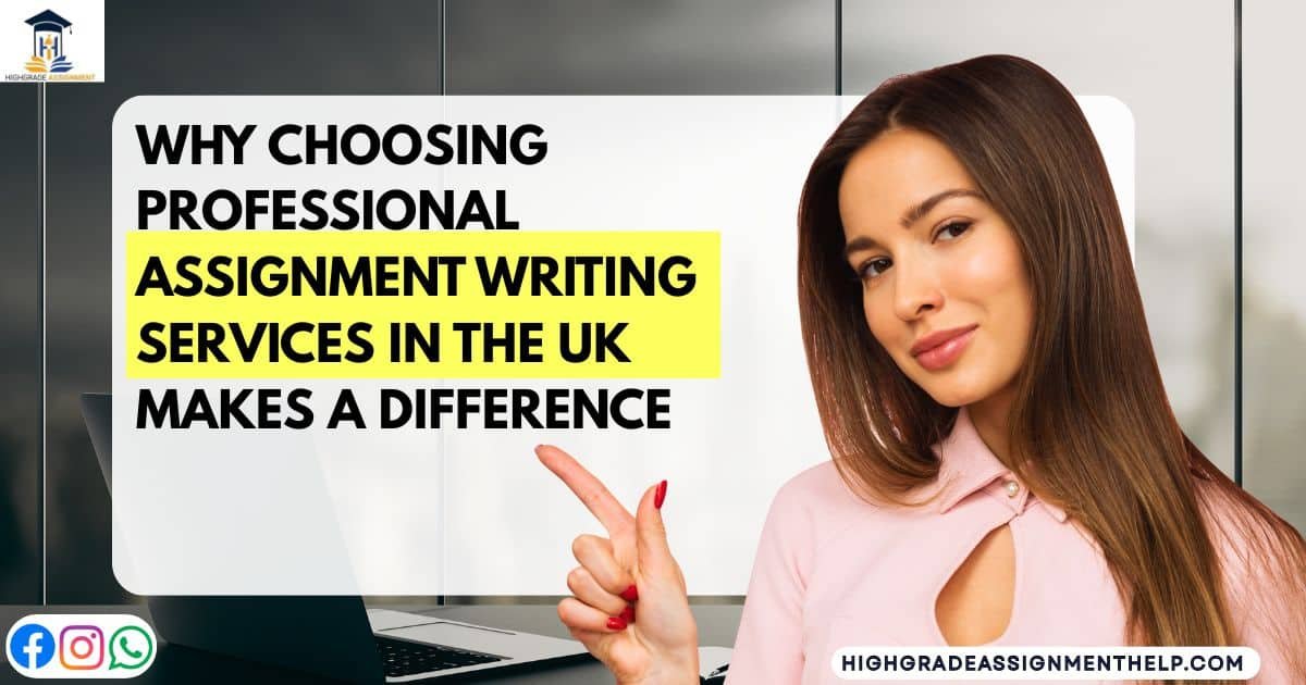 Assignment Writing Services